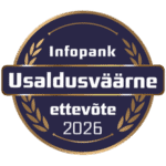 RIVOCO-OÜ-Usaldusäärne-ettevõte-2026-Infopank-märgis