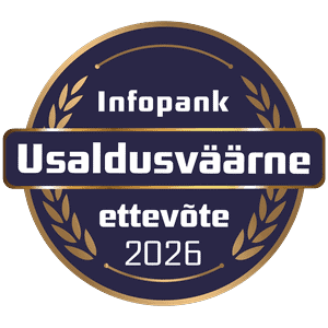 RIVOCO-OÜ-Usaldusäärne-ettevõte-2026-Infopank-märgis